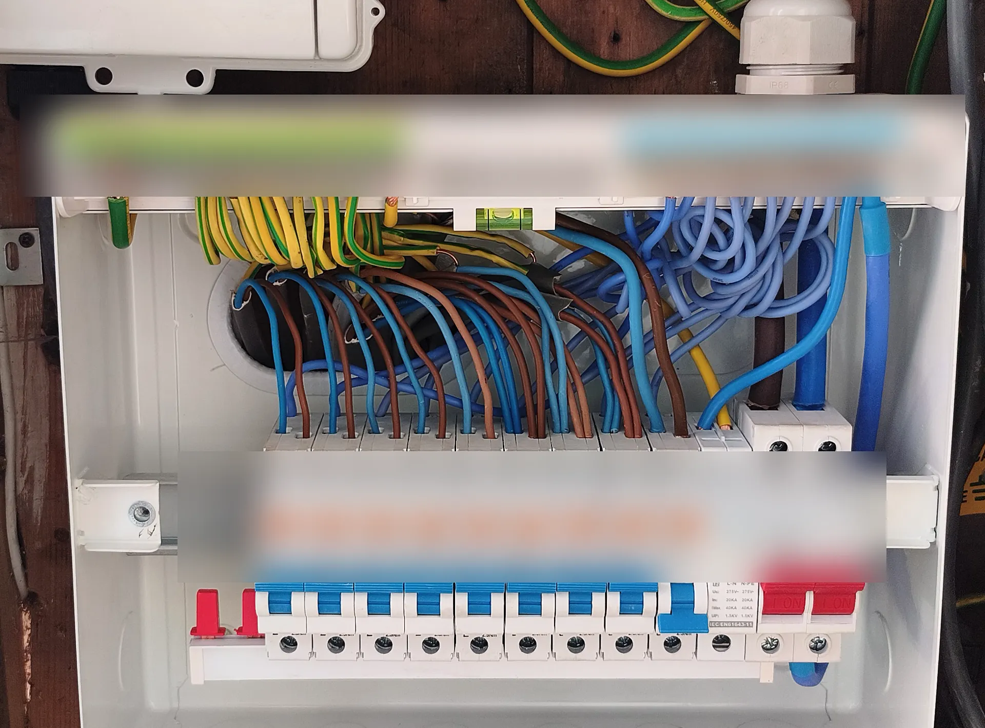 Electrical distribution and circuit wiring